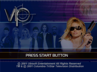 VIP title screen for Playstation